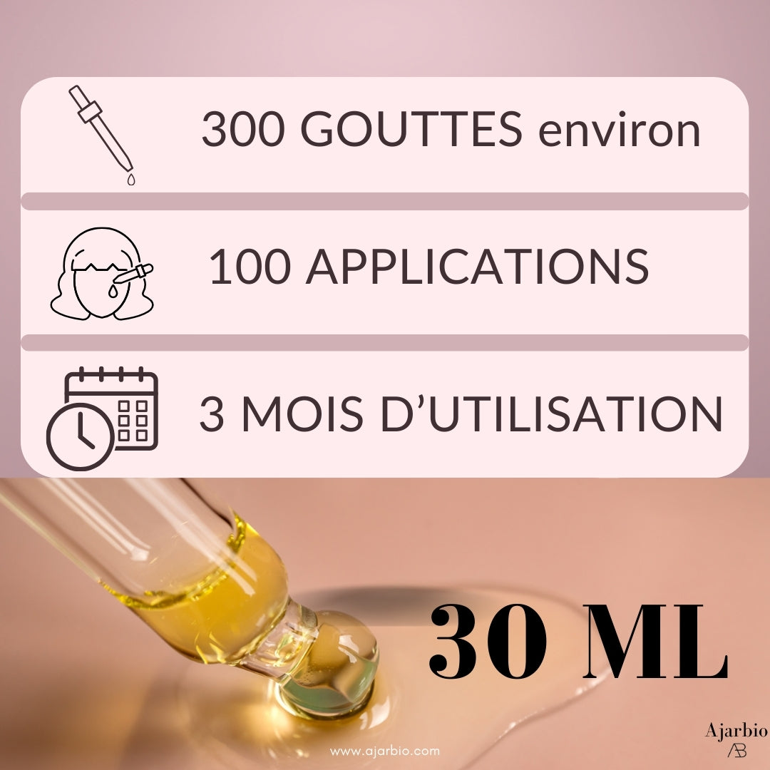 Ajarbio® | Huile de Pépins de Figue de Barbarie 100% Pure & Bio