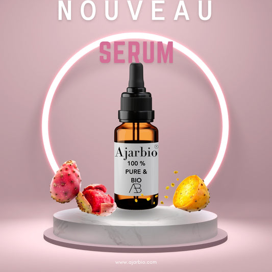 Ajarbio® | Huile de Pépins de Figue de Barbarie 100% Pure & Bio